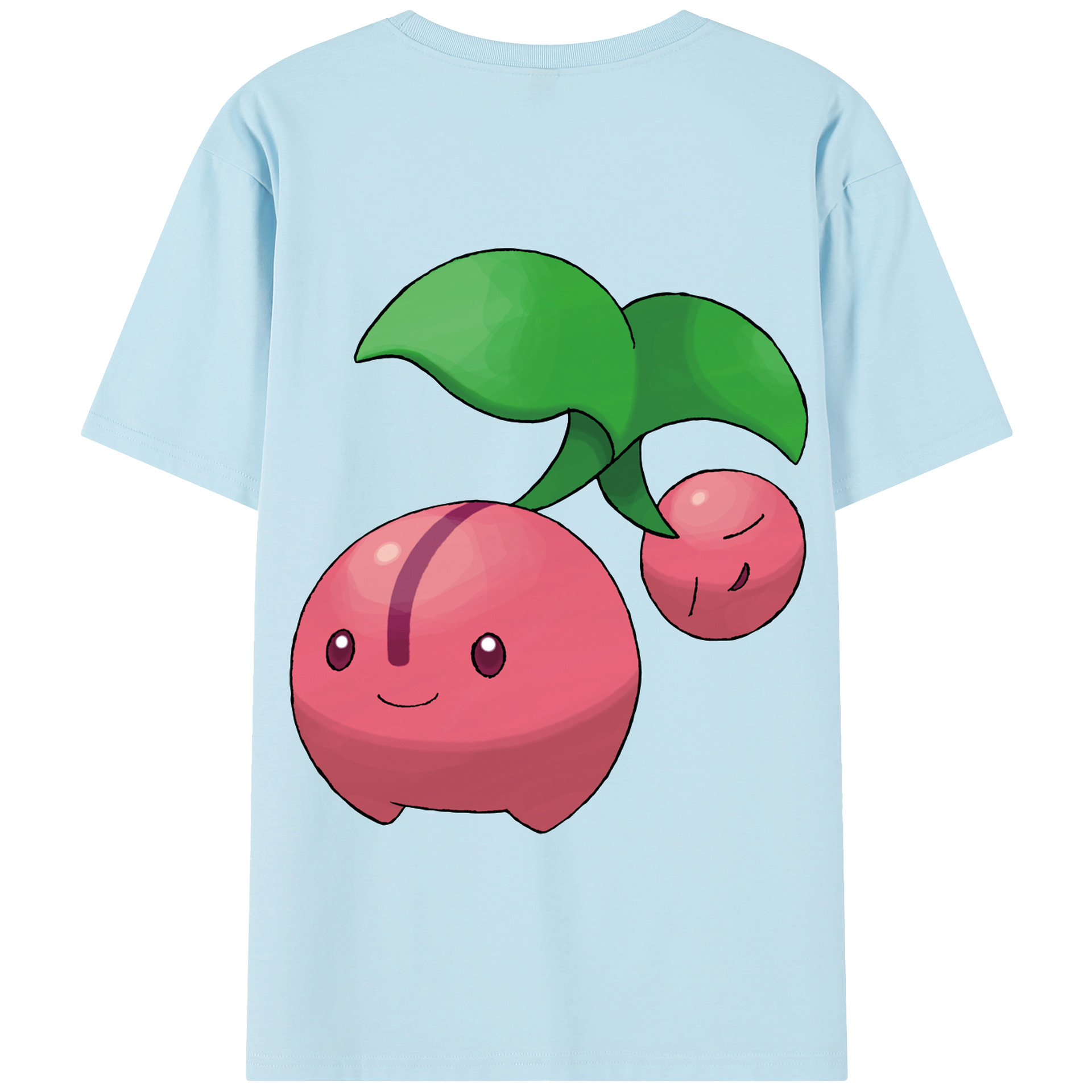 （画像用） ポケットモンスター Pokémon 綿100％半袖Tシャツ（背面プリント）